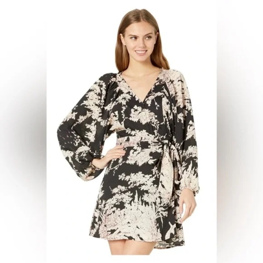 Silky Wrap Dress Bishop and Young XS